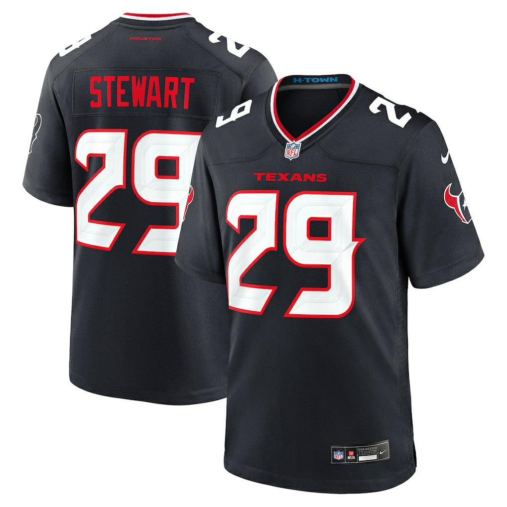 M.J. Stewart Houston Texans Team Game Jersey - Navy for sale