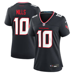 Davis Mills Houston Texans Women's Team Game Jersey - Navy sale