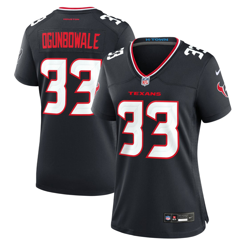 Dare Ogunbowale Houston Texans Women's Team Game Jersey - Navy for sale