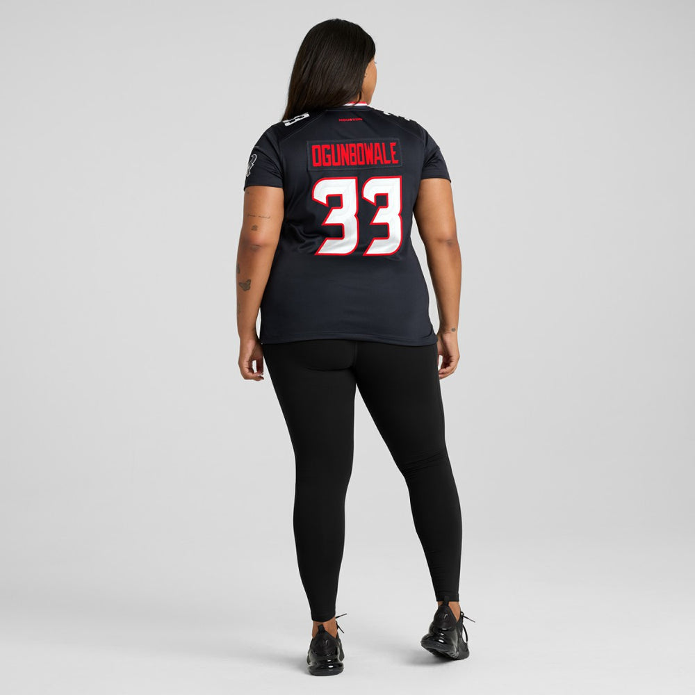 Dare Ogunbowale Houston Texans Women's Team Game Jersey - Navy for sale