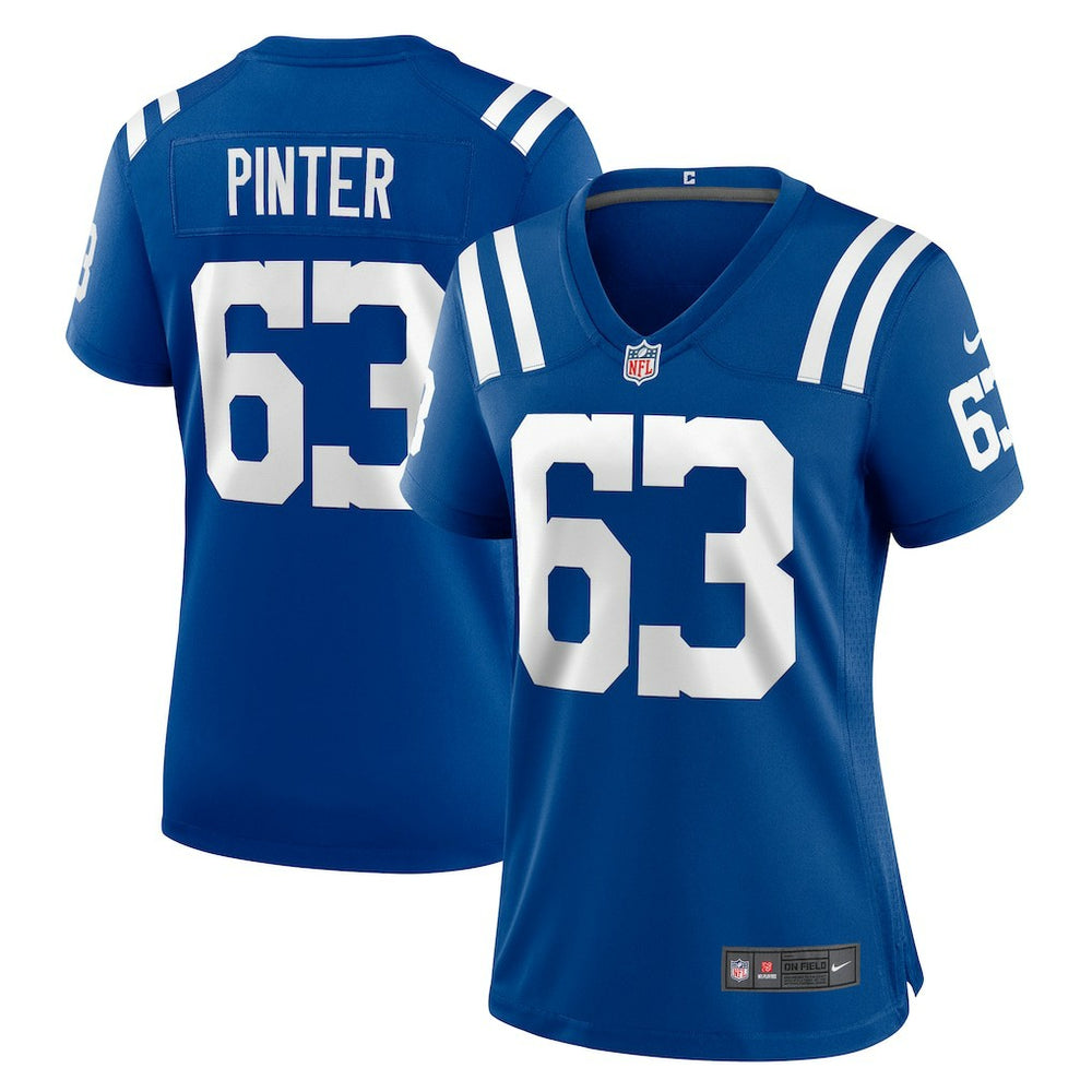 Danny Pinter Indianapolis Colts Women's Game Jersey - Royal on sale
