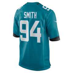 Maason Smith Jacksonville Jaguars Team Game Jersey - Teal discount