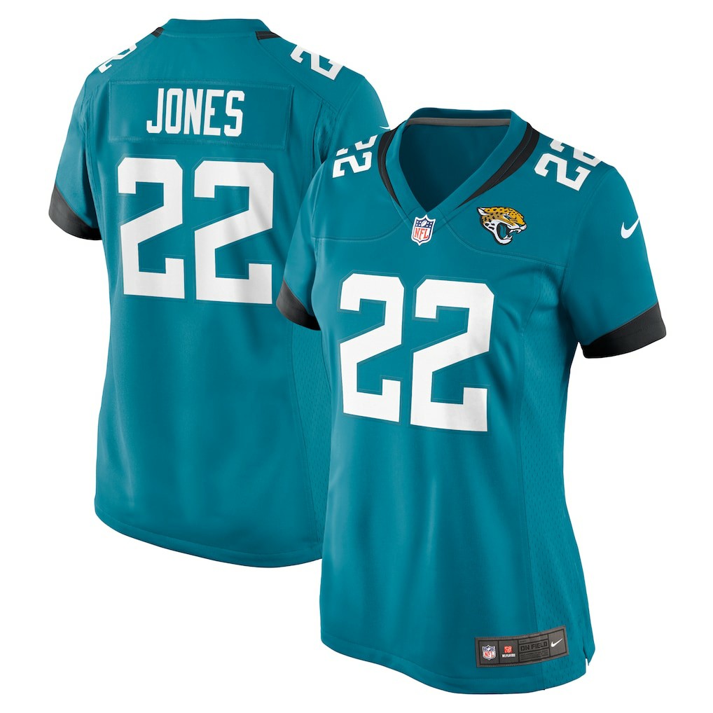 Jarrian Jones Jacksonville Jaguars Women's Game Jersey - Teal discount