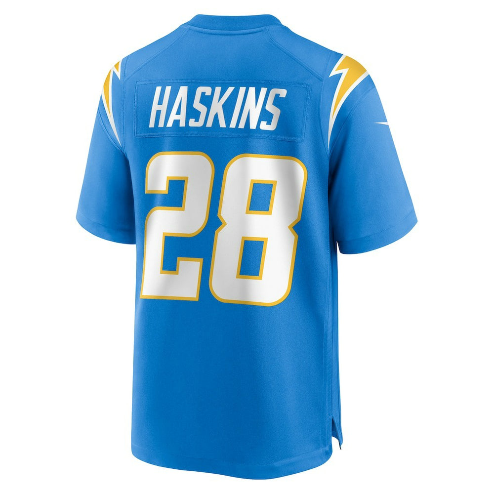 Hassan Haskins Los Angeles Chargers Team Game Jersey - Powder Blue outlet