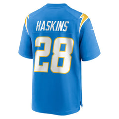 Hassan Haskins Los Angeles Chargers Team Game Jersey - Powder Blue outlet