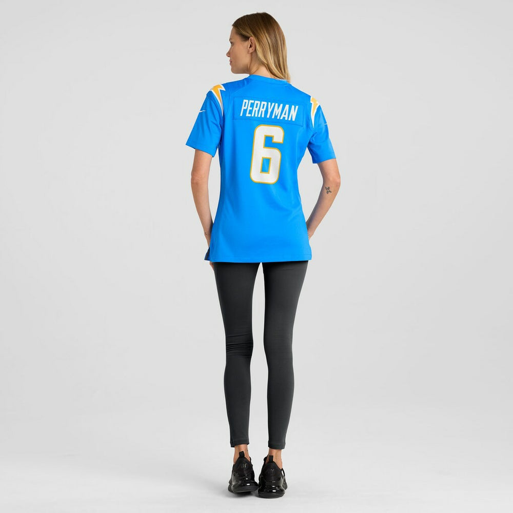 Denzel Perryman Los Angeles Chargers Women's Game Jersey - Powder Blue on sale
