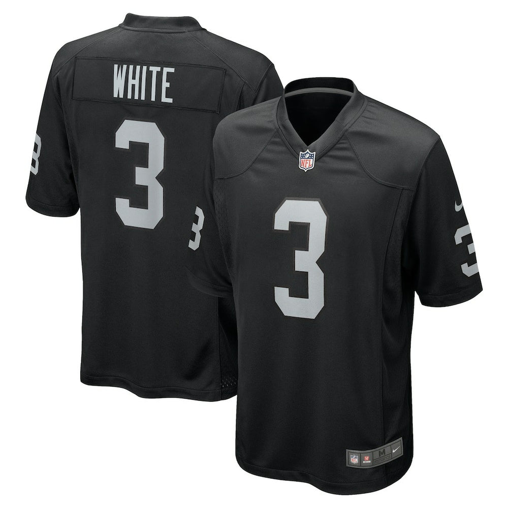 Zamir White Las Vegas Raiders Team Game Jersey - Black sale
