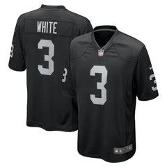 Zamir White Las Vegas Raiders Team Game Jersey - Black sale