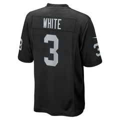 Zamir White Las Vegas Raiders Team Game Jersey - Black sale