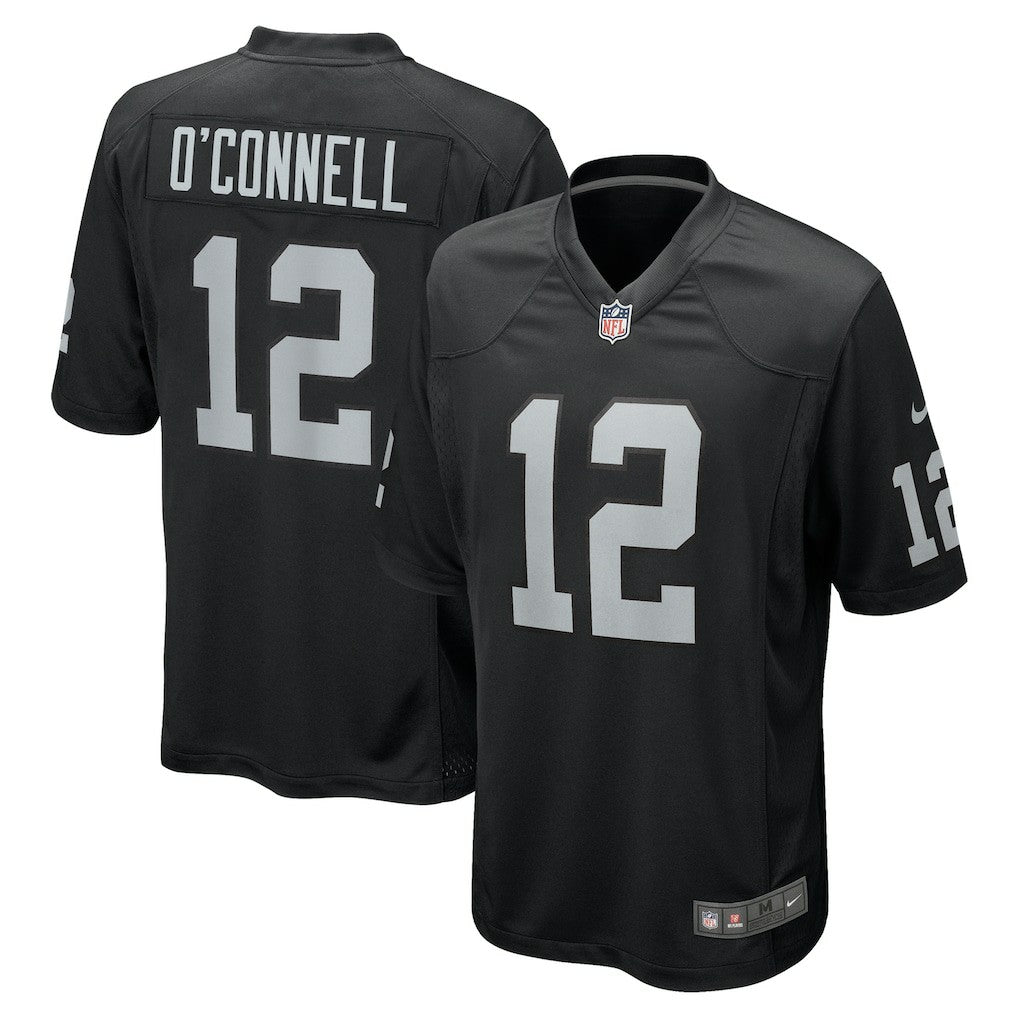 Aidan O'Connell Las Vegas Raiders Team Game Jersey - Black for sale