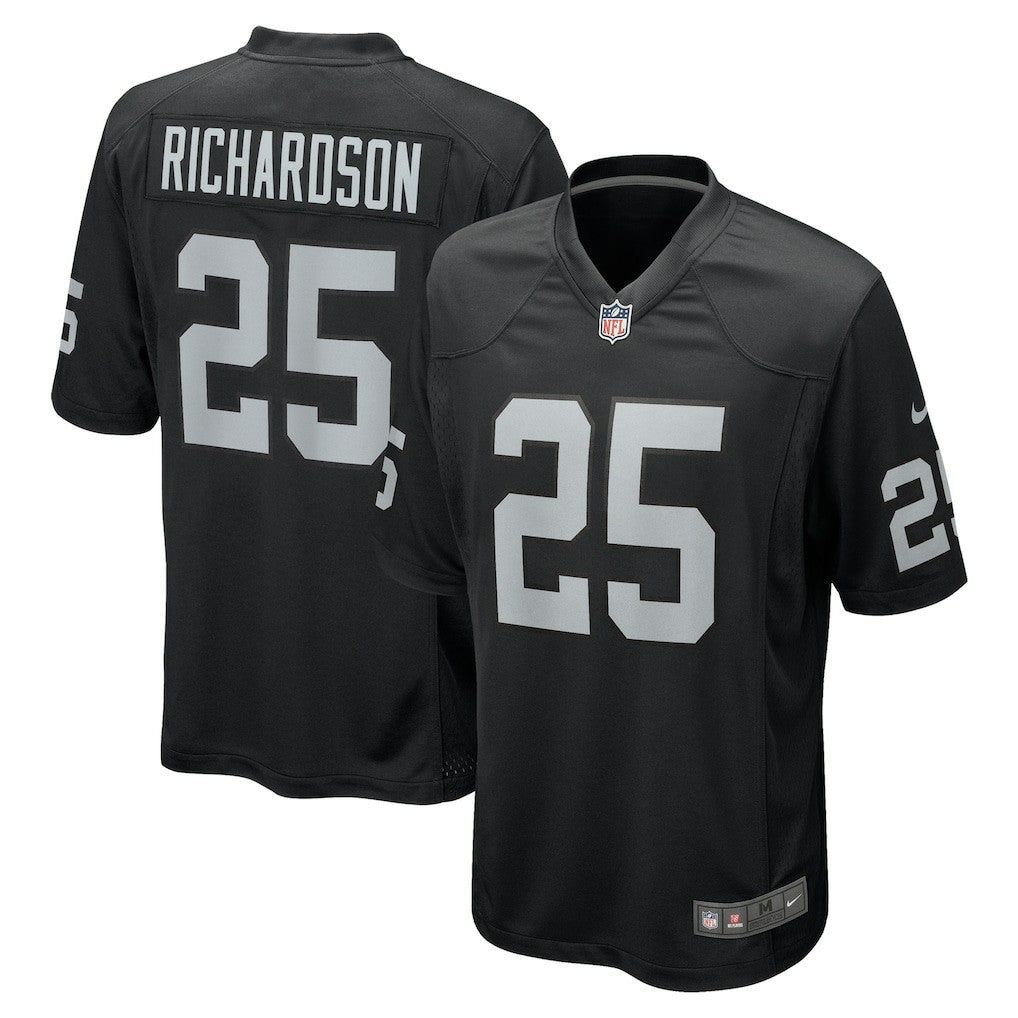 Decamerion Richardson Las Vegas Raiders Team Game Jersey - Black discount