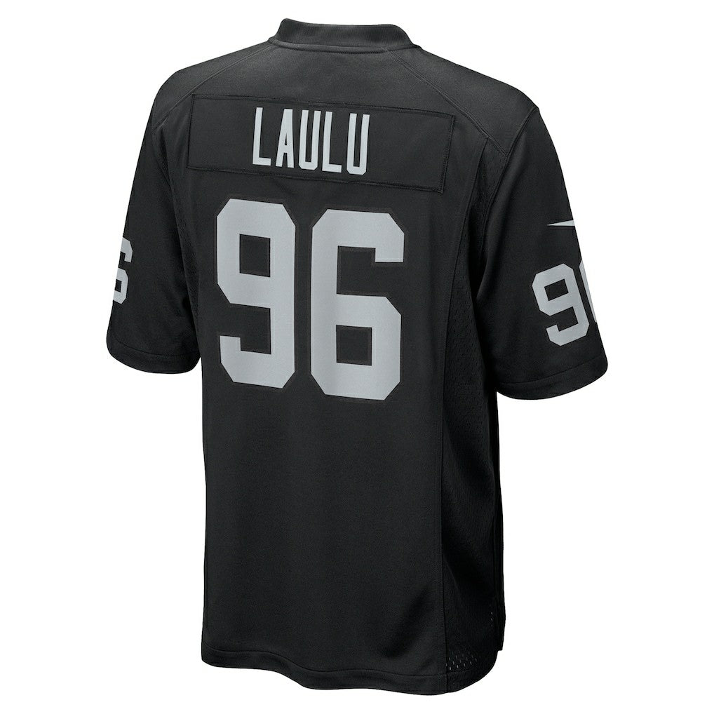 Jonah Laulu Las Vegas Raiders Team Game Jersey - Black sale