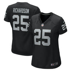 Decamerion Richardson Las Vegas Raiders Women's Game Jersey - Black discount