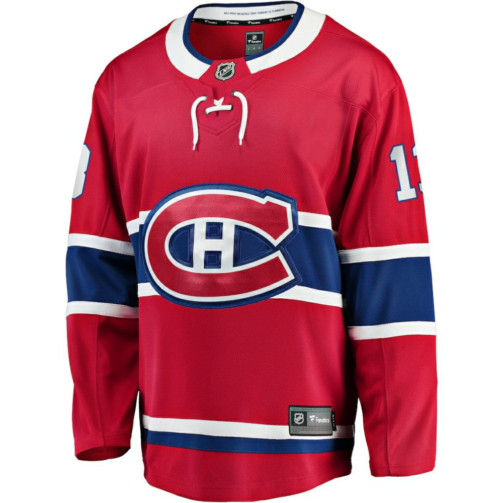 Cole Caufield Montreal Canadiens Fanatics Home Premier Breakaway Player Jersey - Red Jerseys