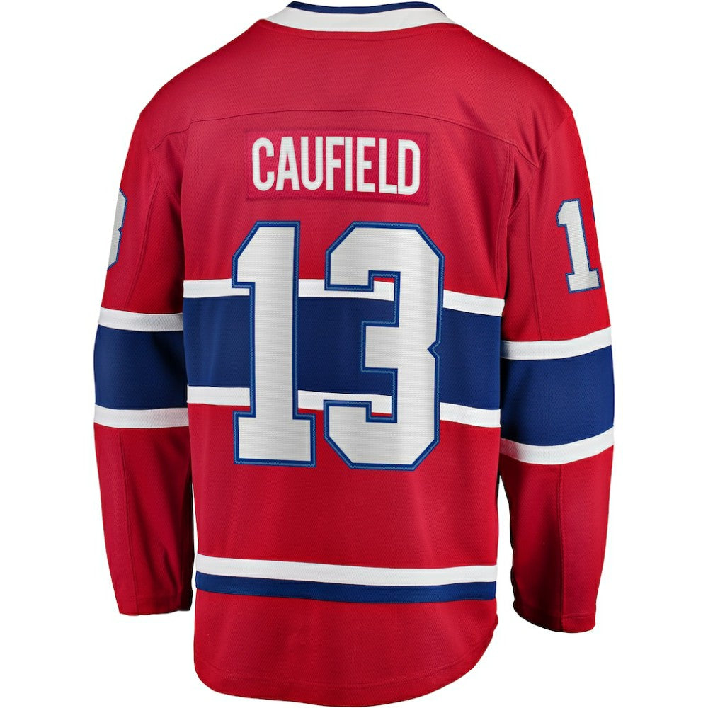 Cole Caufield Montreal Canadiens Fanatics Home Premier Breakaway Player Jersey - Red Jerseys