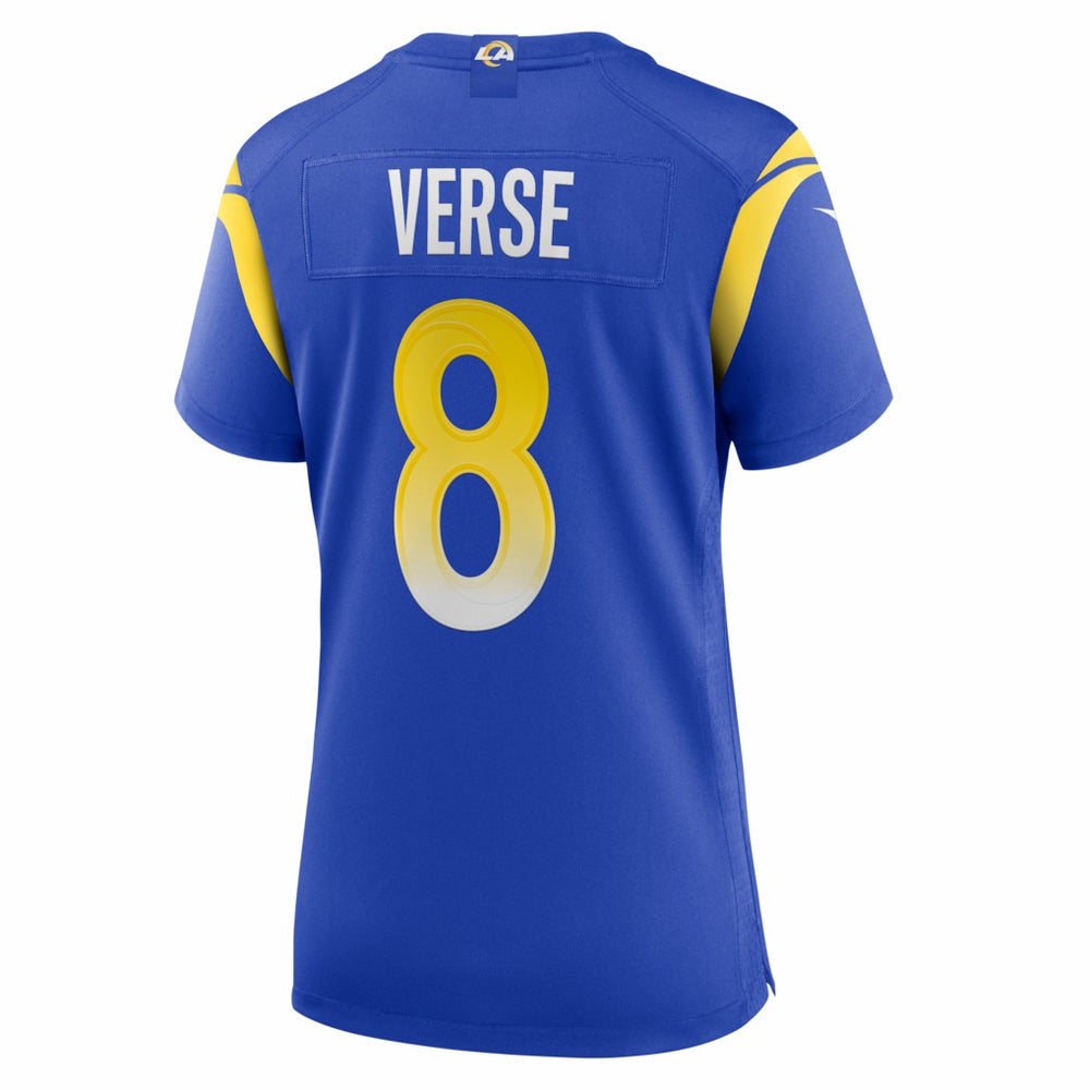 Jared Verse Los Angeles Rams Women's Team Game Jersey - Royal outlet