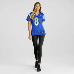 Jared Verse Los Angeles Rams Women's Team Game Jersey - Royal outlet