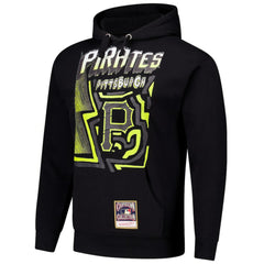 Pittsburgh Pirates Sidewalk Sketch Pullover Hoodie Black