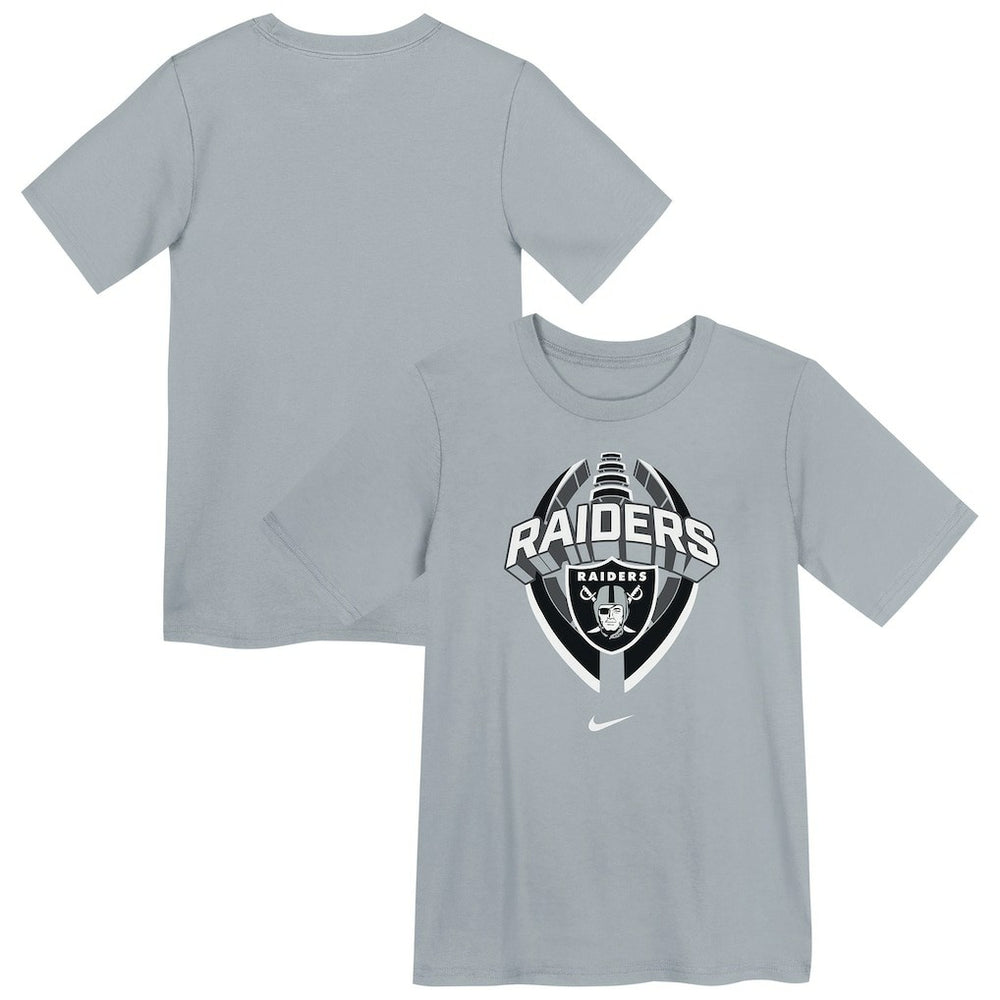 Las Vegas Raiders Preschool Icon Legend Dri-FIT T-Shirt - Gray cheap