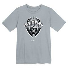 Las Vegas Raiders Preschool Icon Legend Dri-FIT T-Shirt - Gray cheap