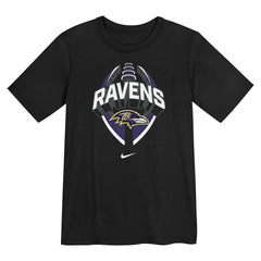 Baltimore Ravens Preschool Icon Legend Dri-FIT T-Shirt - Black discount
