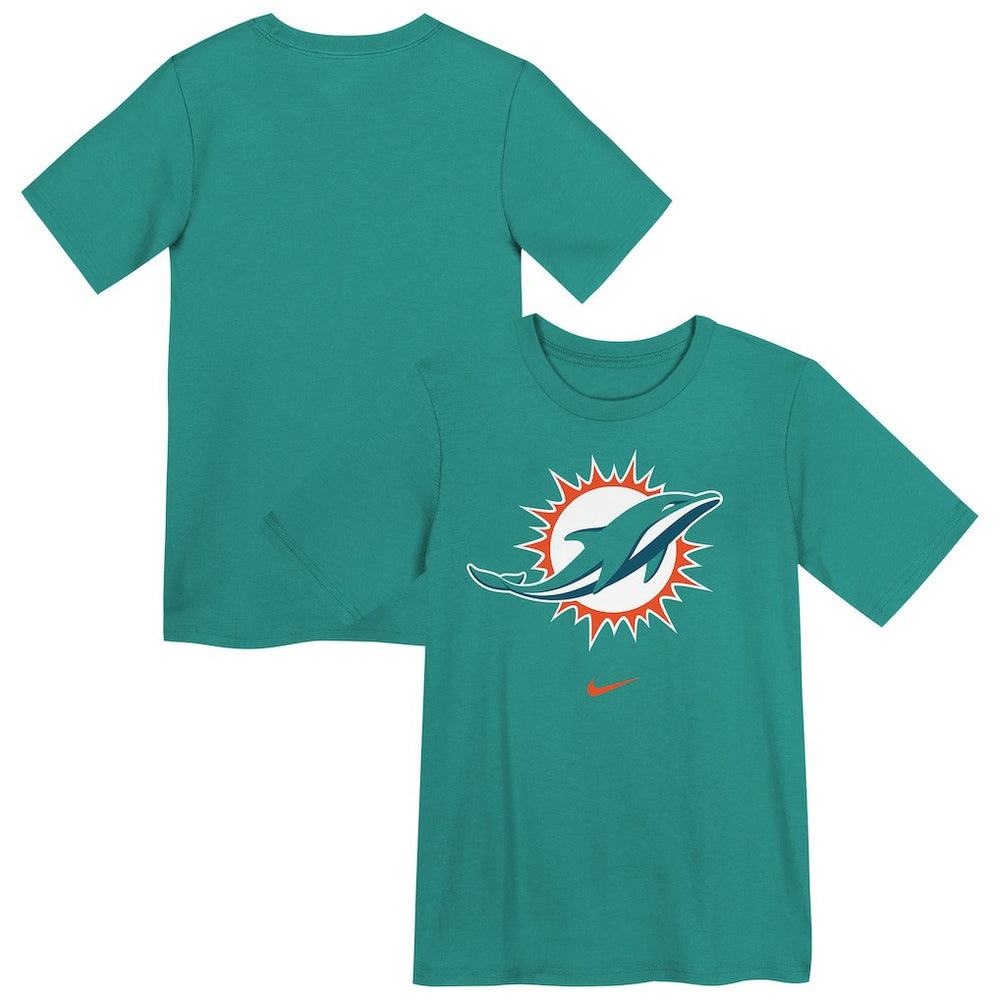 Miami Dolphins Preschool Primary Logo Legend Performance T-Shirt - Aqua for sale