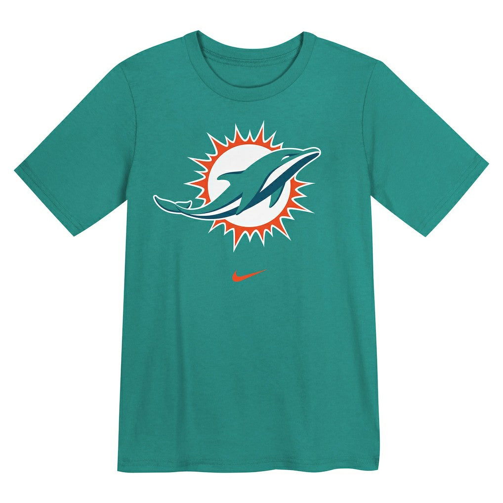 Miami Dolphins Preschool Primary Logo Legend Performance T-Shirt - Aqua for sale