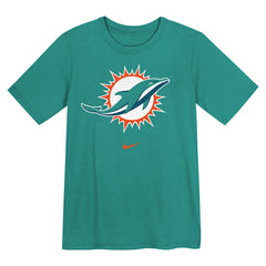 Miami Dolphins Preschool Primary Logo Legend Performance T-Shirt - Aqua for sale