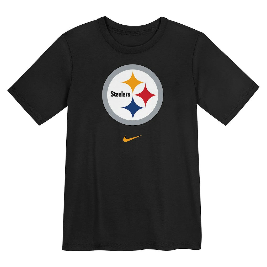 Pittsburgh Steelers Preschool Primary Logo Legend Performance T-Shirt - Black sale