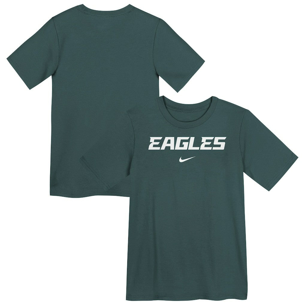 Philadelphia Eagles Preschool Wordmark T-Shirt - Midnight Green sale