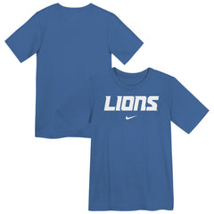 Detroit Lions Preschool Wordmark T-Shirt - Blue online