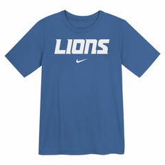 Detroit Lions Preschool Wordmark T-Shirt - Blue online