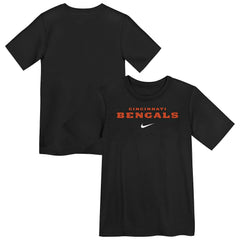 Cincinnati Bengals Preschool Wordmark T-Shirt - Black on sale