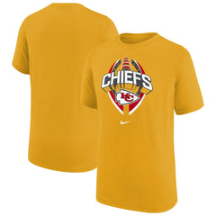 Kansas City Chiefs Youth Icon Legend T-Shirt - Gold for sale