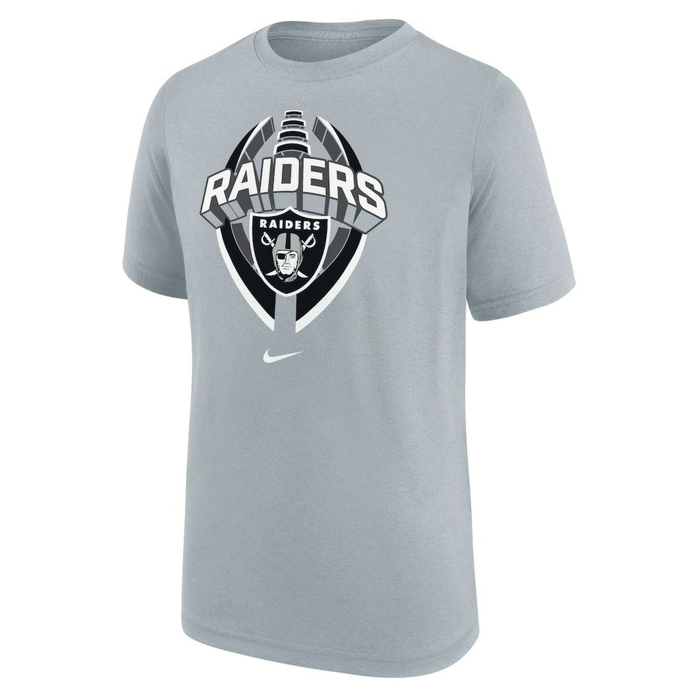 Las Vegas Raiders Youth Icon Legend T-Shirt - Gray cheap
