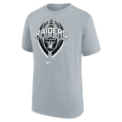 Las Vegas Raiders Youth Icon Legend T-Shirt - Gray cheap