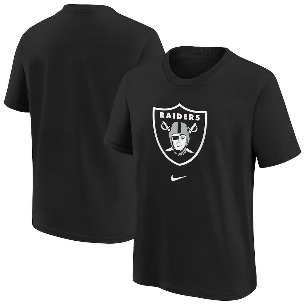 Las Vegas Raiders Youth Primary Logo Legend T-Shirt - Black discount