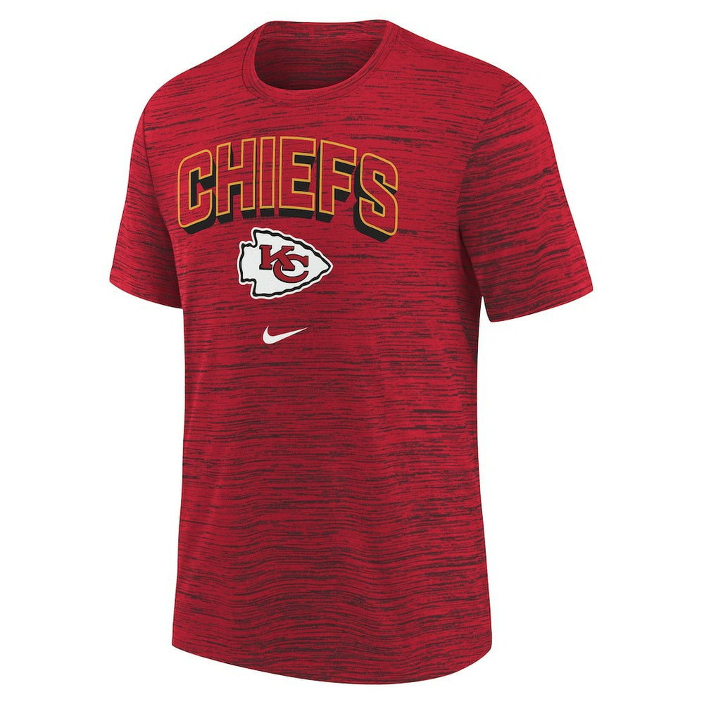 Kansas City Chiefs Youth Sideline Velocity Performance T-Shirt - Red sale