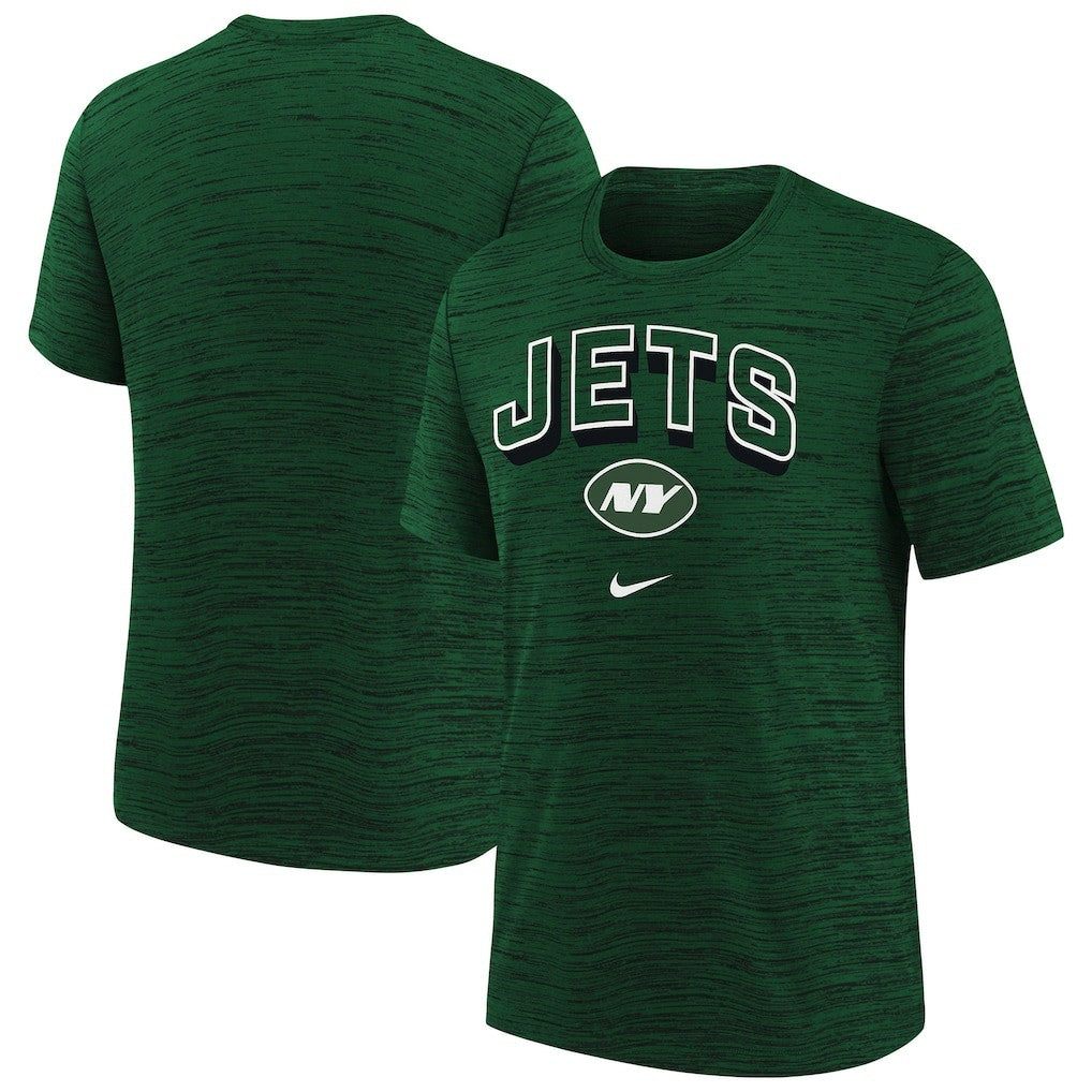 New York Jets Youth Sideline Velocity Performance T-Shirt - Green sale