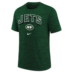 New York Jets Youth Sideline Velocity Performance T-Shirt - Green sale
