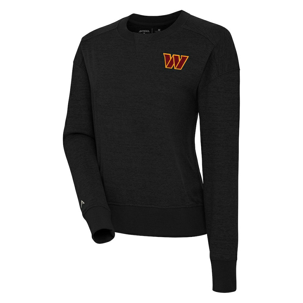 Washington Commanders Antigua Women's Forward Fleece Pullover Sweatshirt - Black outlet