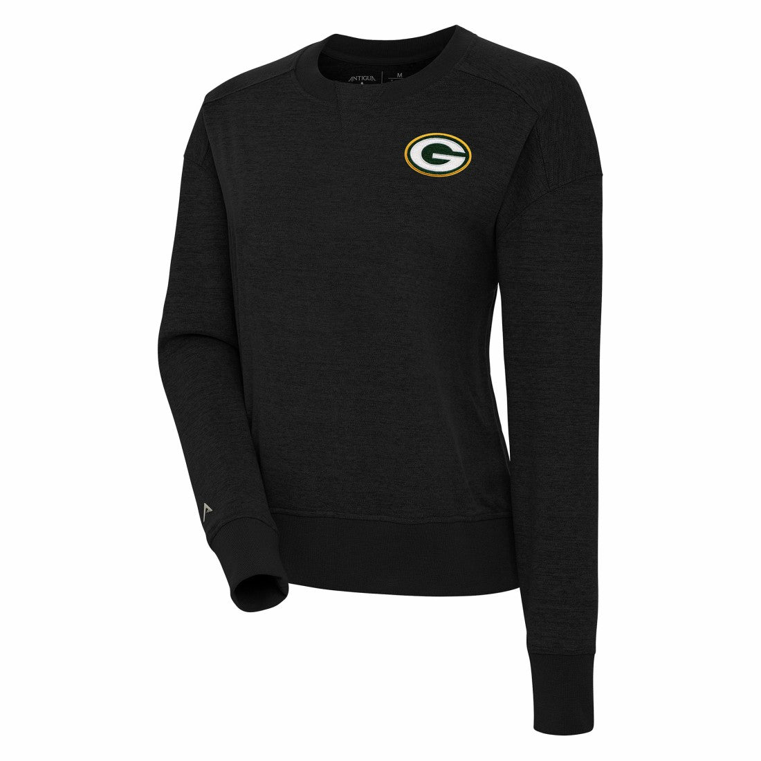 Green Bay Packers Antigua Women's Forward Fleece Pullover Sweatshirt - Black online