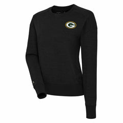 Green Bay Packers Antigua Women's Forward Fleece Pullover Sweatshirt - Black online