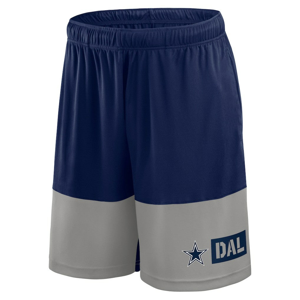 Dallas Cowboys Big & Tall Best of the Best Performance Shorts - Navy/Silver online