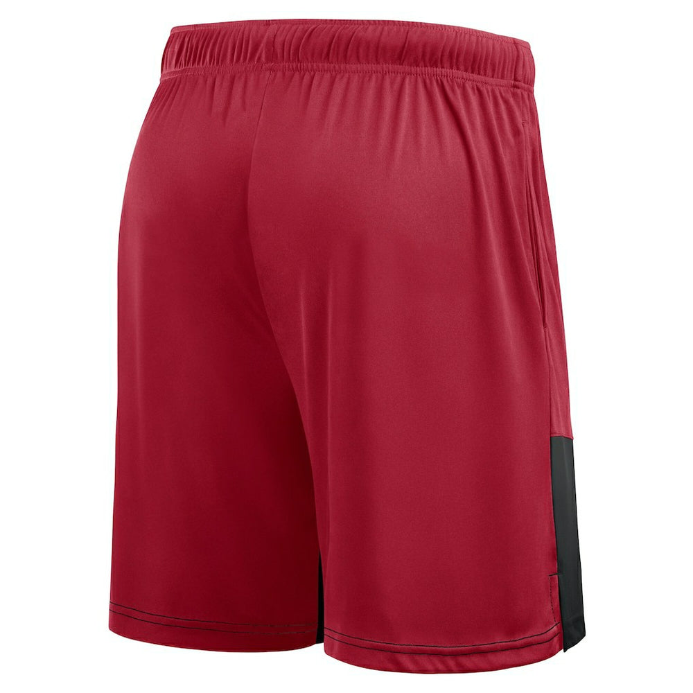 San Francisco 49ers Big & Tall Best of the Best Performance Shorts - Scarlet/Black outlet