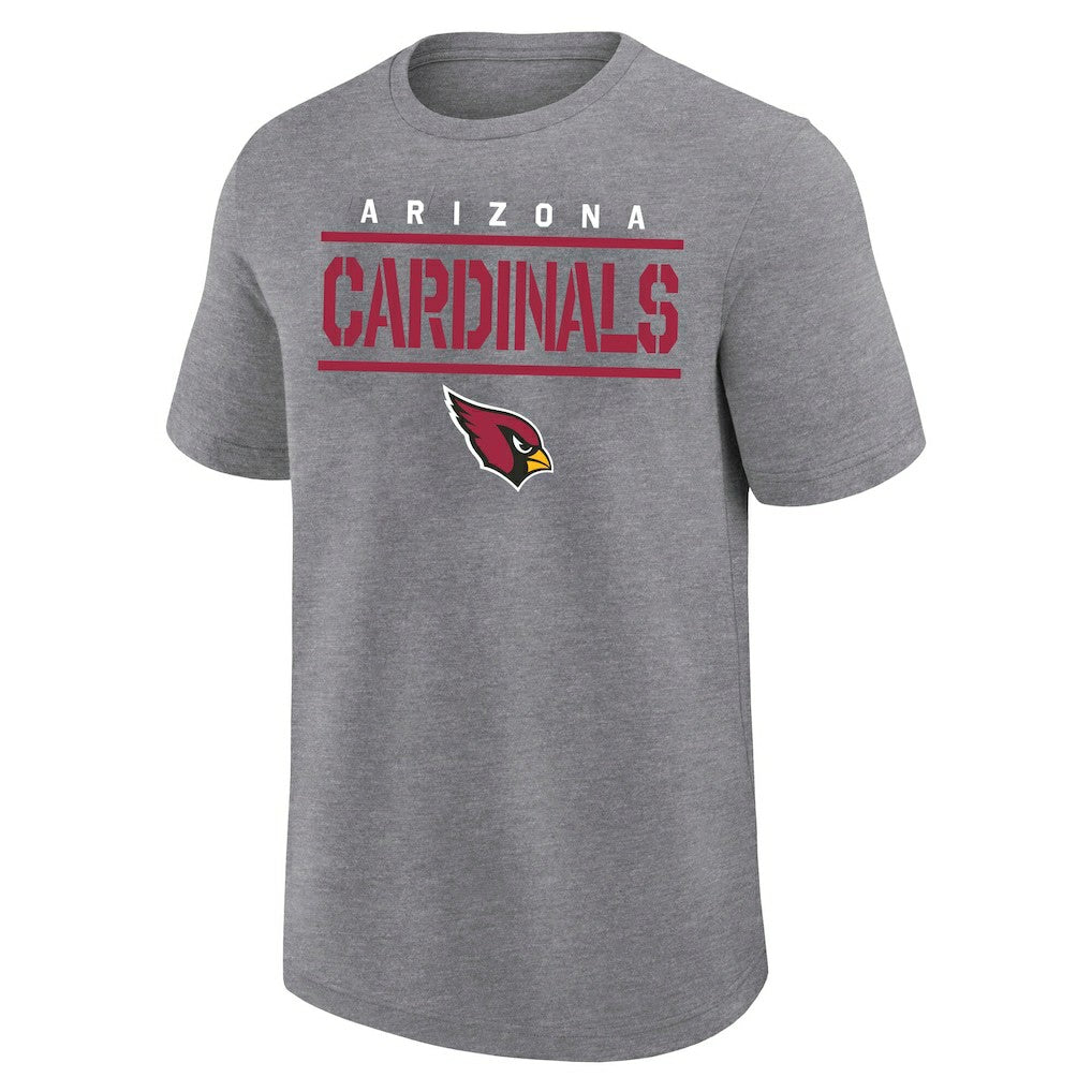 Arizona Cardinals Big & Tall Top Notch T-Shirt - Heather Gray cheap