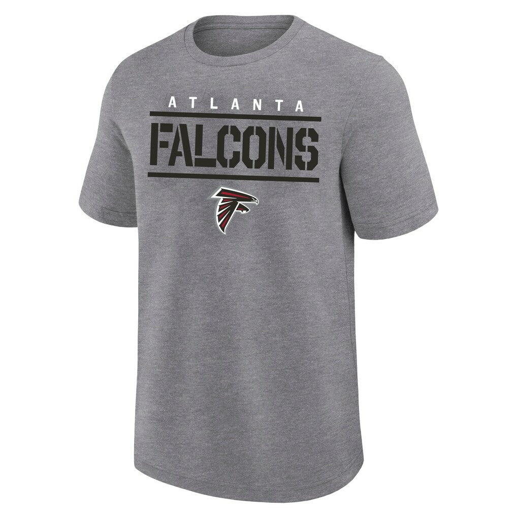 Atlanta Falcons Big & Tall Top Notch T-Shirt - Heather Gray for sale