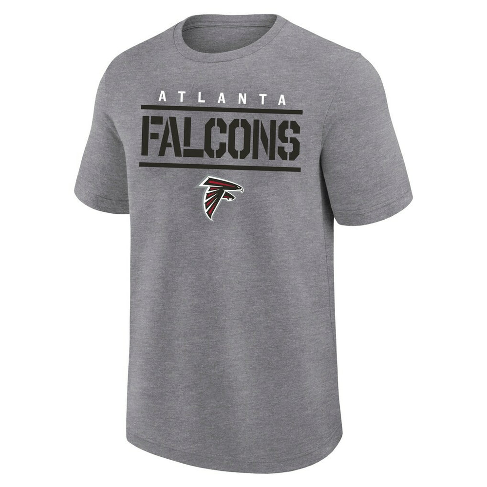 Atlanta Falcons Big & Tall Top Notch T-Shirt - Heather Gray for sale
