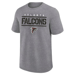Atlanta Falcons Big & Tall Top Notch T-Shirt - Heather Gray for sale