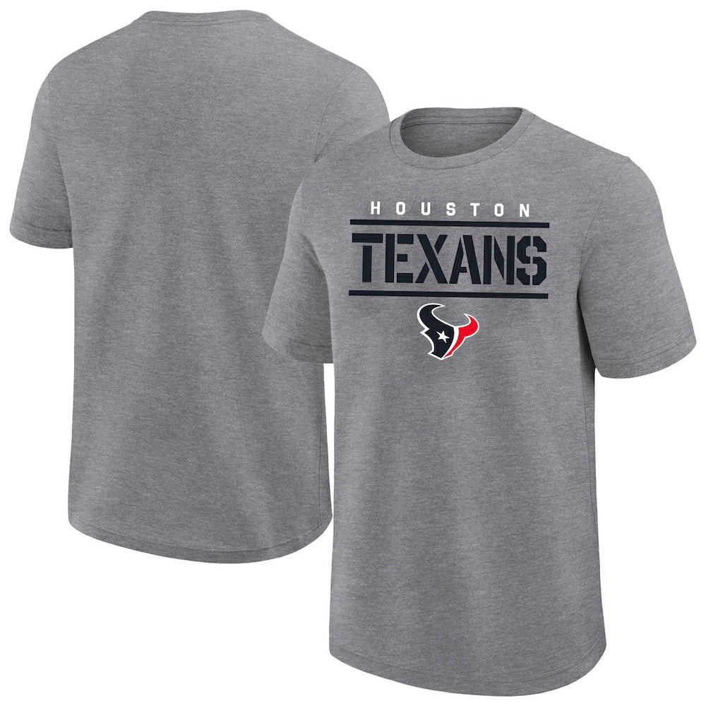 Houston Texans Big & Tall Top Notch T-Shirt - Heather Gray online